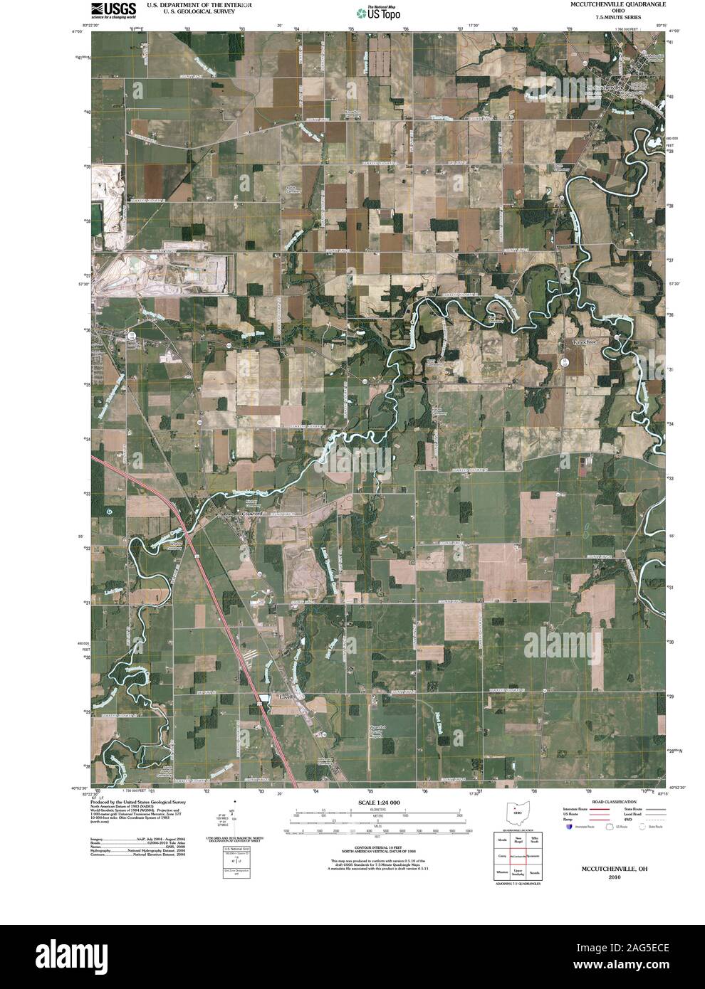 Map of mccutchenville hires stock photography and images Alamy