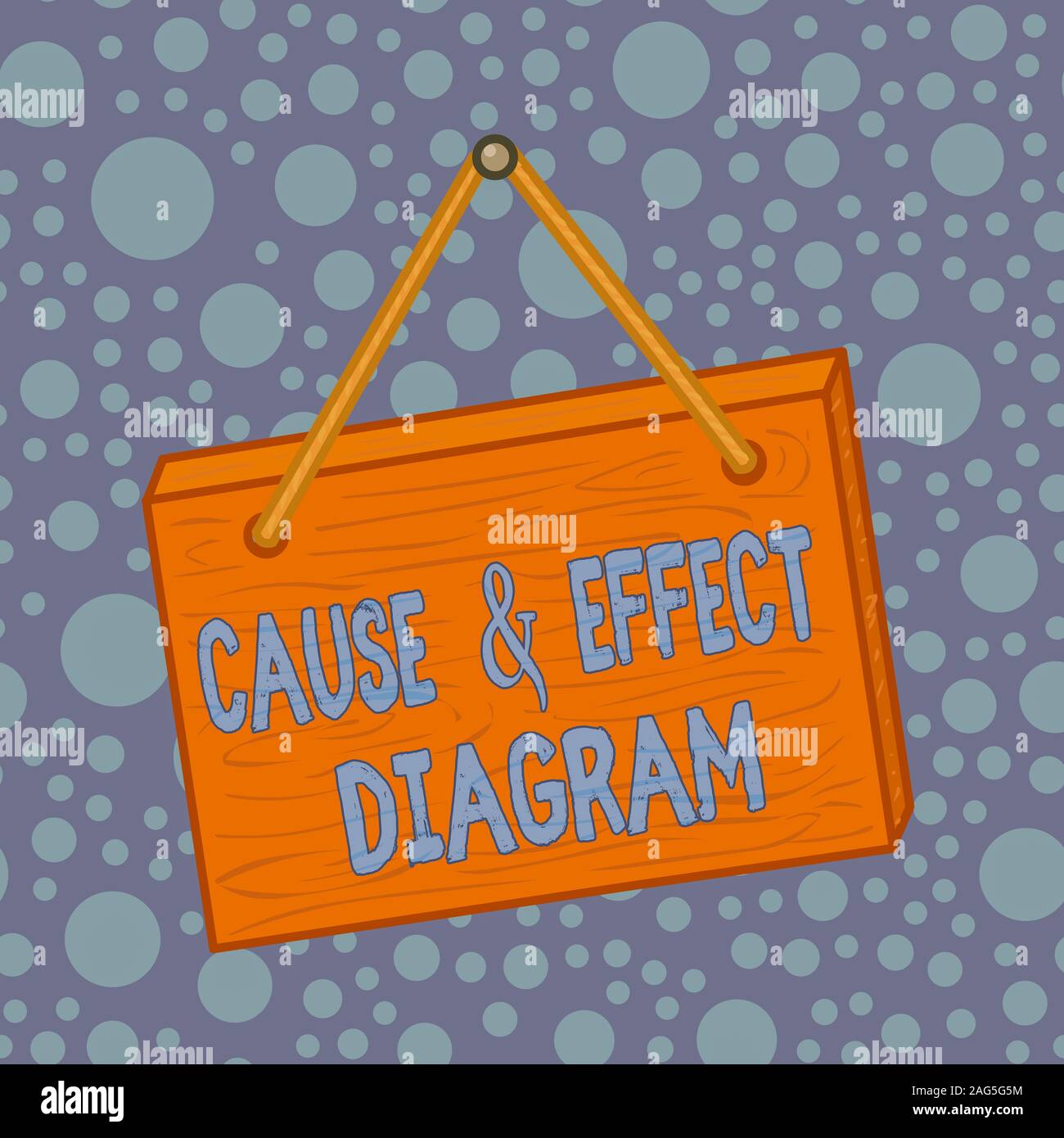 Word writing text Cause and Effect Diagram. Business photo showcasing