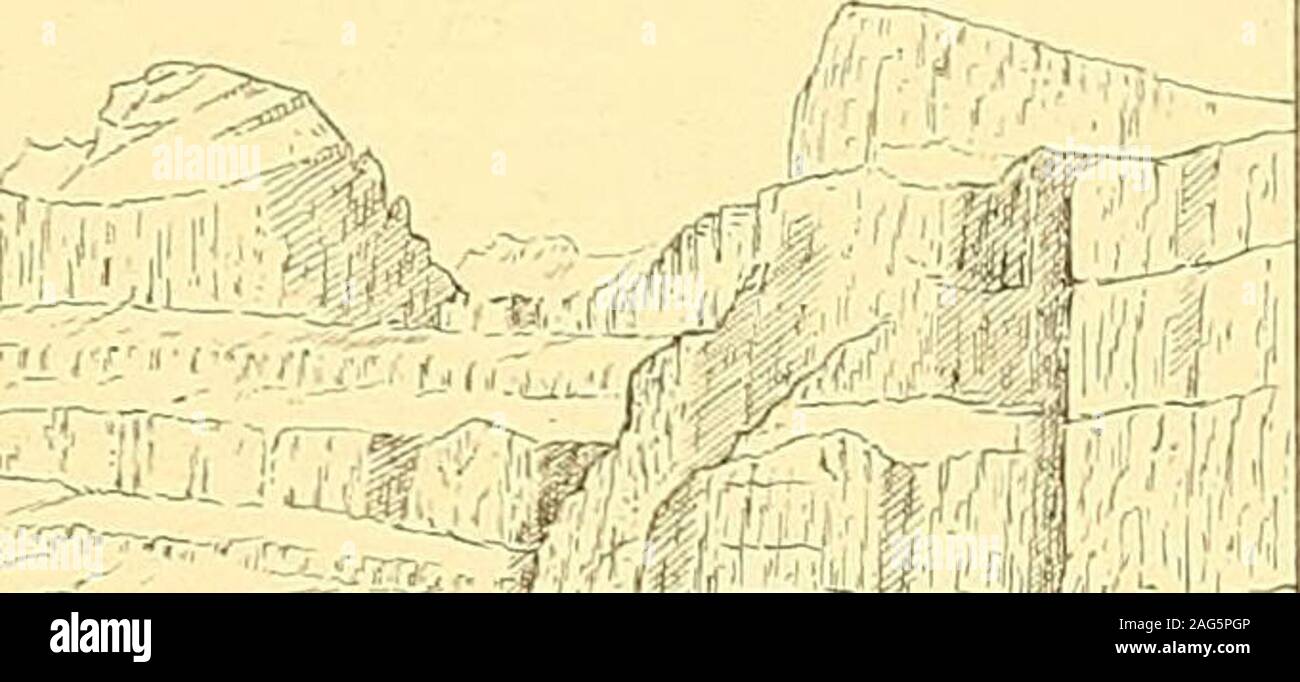 . Memoirs of the Geological Survey of India. SCARPED OUTLIERS (ZEUGEN) OF SANDSTONE NEAR GHORIALA, MARWAK. Fig 2. T. D. La Touche GEOLOGICAL SURVEY OF INDIA Memoirs Vol. XXXV, Pt. I, PI. Ill wis. Stock Photo
