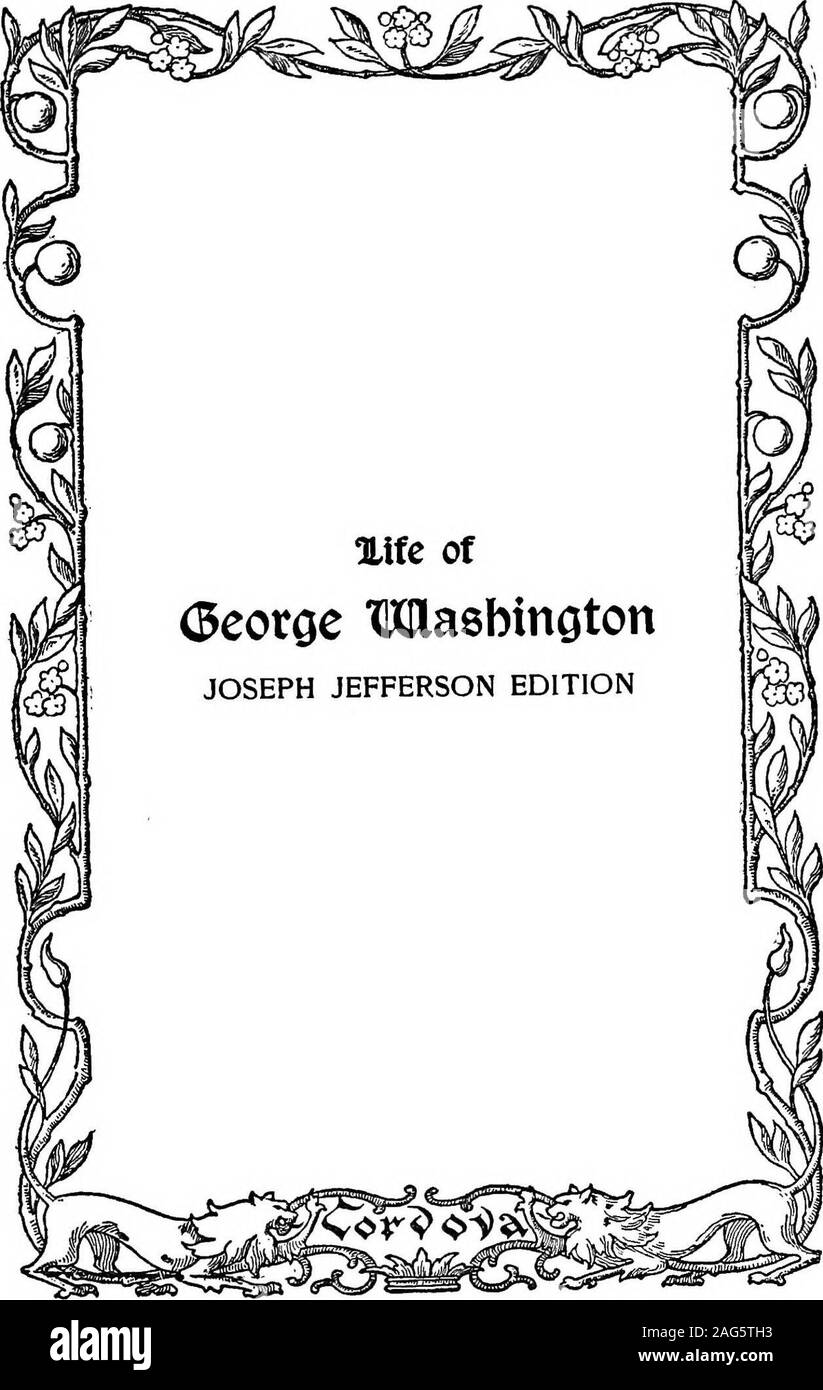 . The works of Washington Irving Stock Photo Alamy