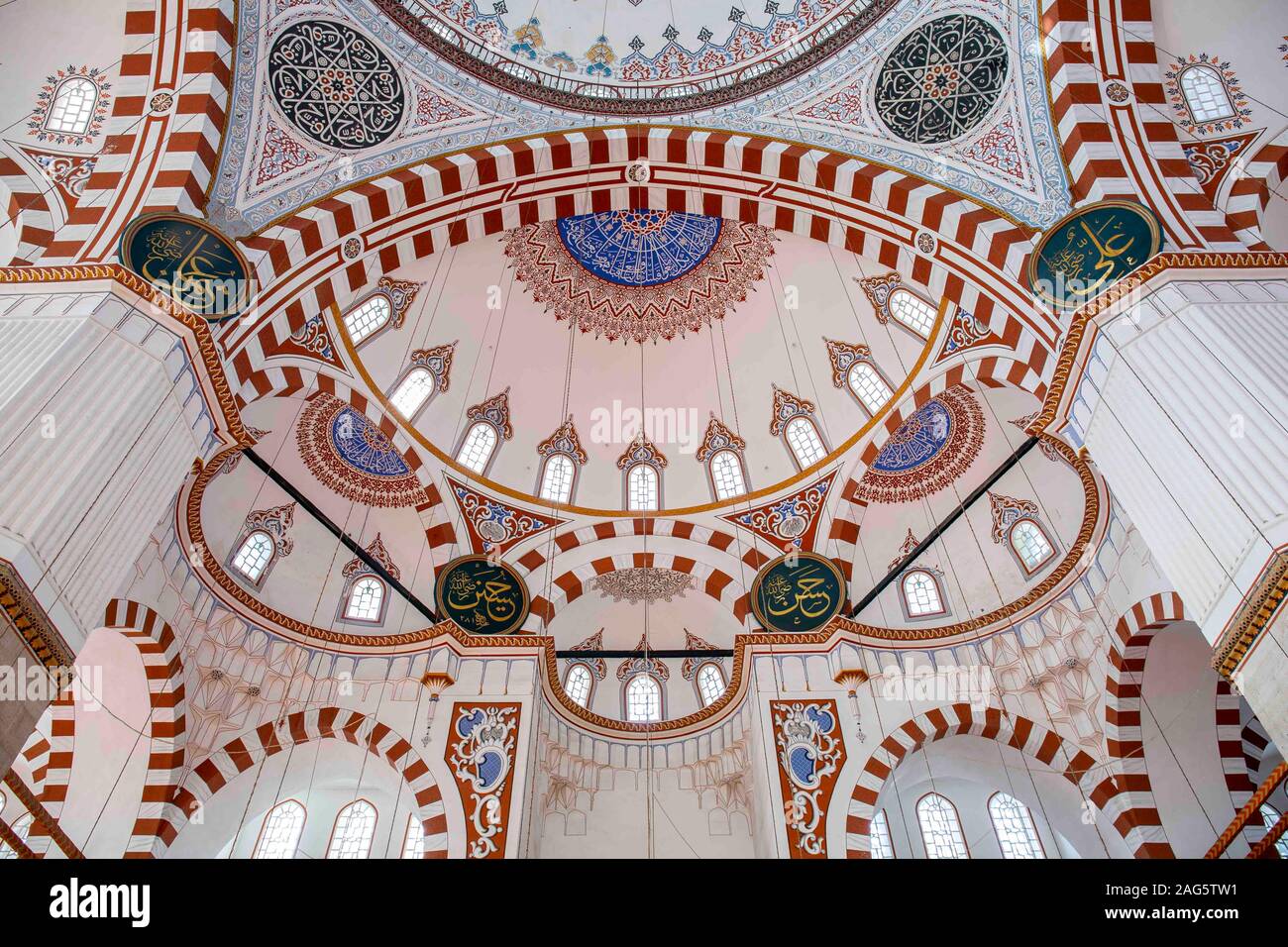 Sehzade mosque in Istanbul, Turkey. Stock Photo