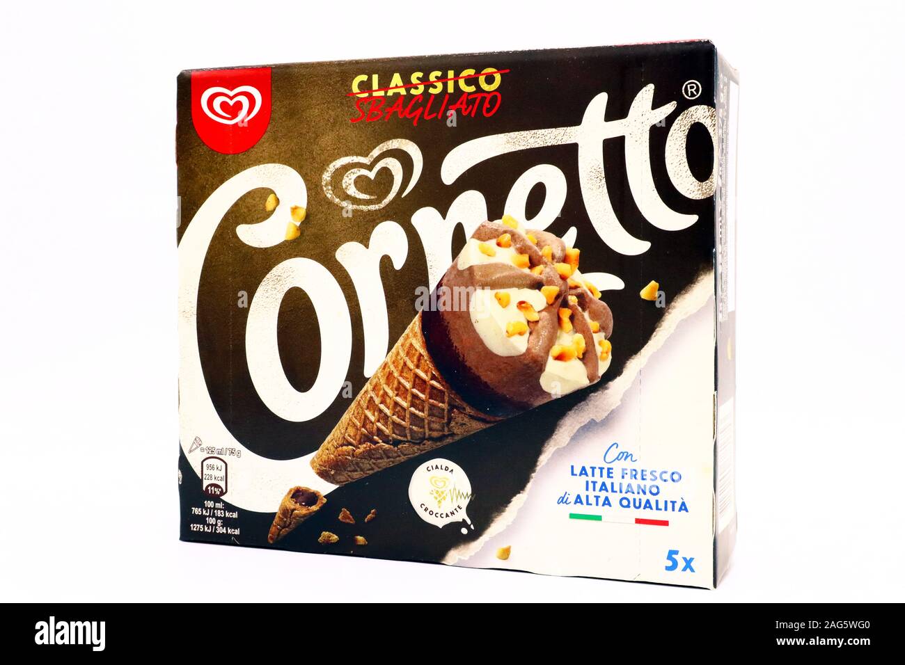 Algida Ice Cream. Algida is a brand of Unilever Stock