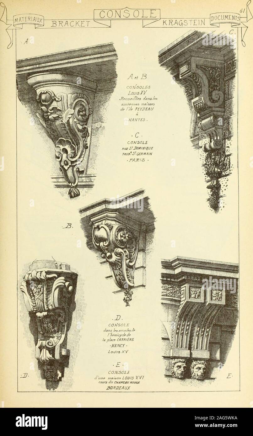 . Materials and documents of architecture and sculpture classified