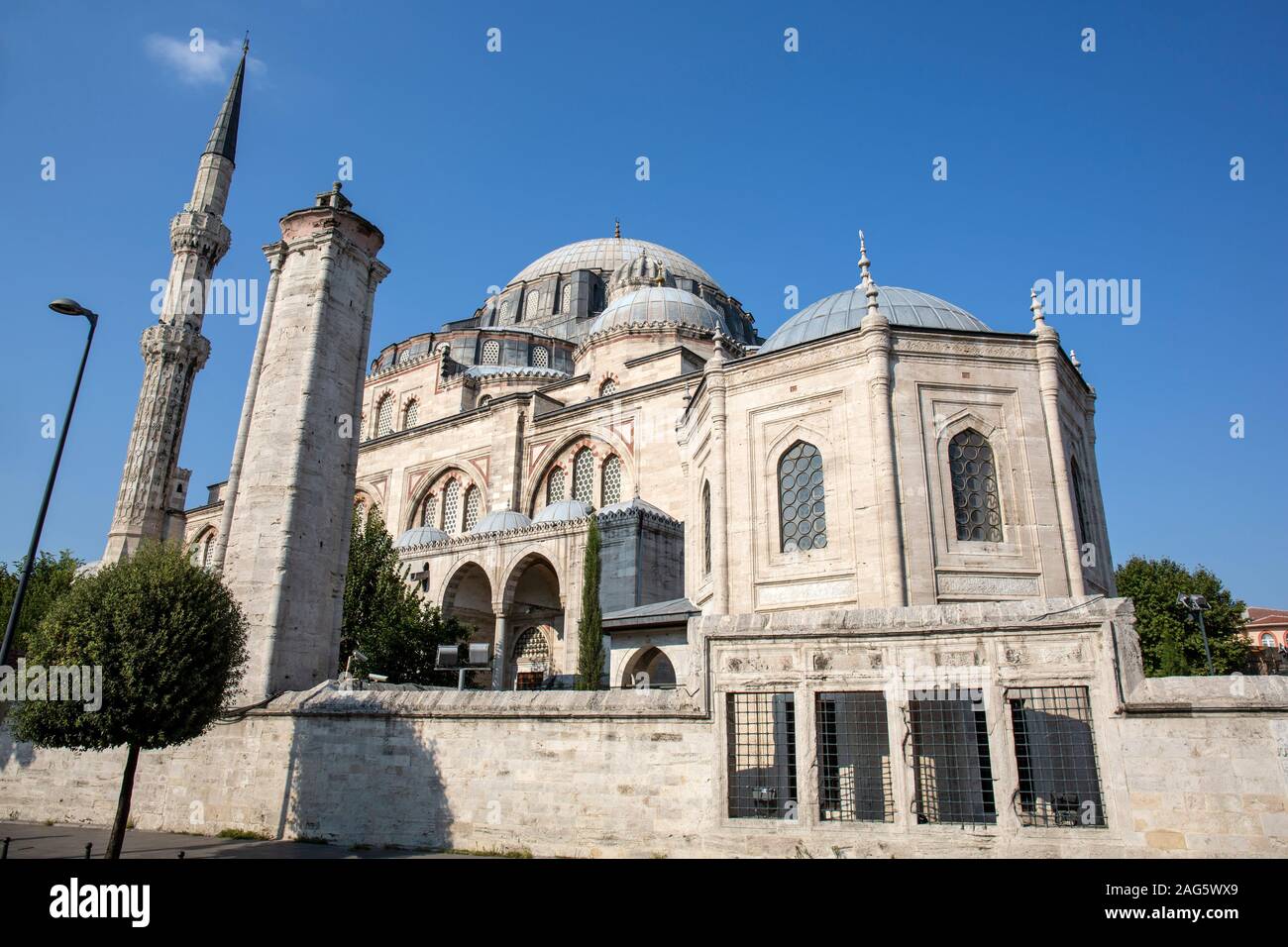 Sehzade mosque in Istanbul, Turkey. Stock Photo