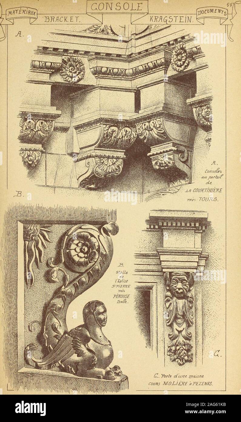 . Materials and documents of architecture and sculpture classified