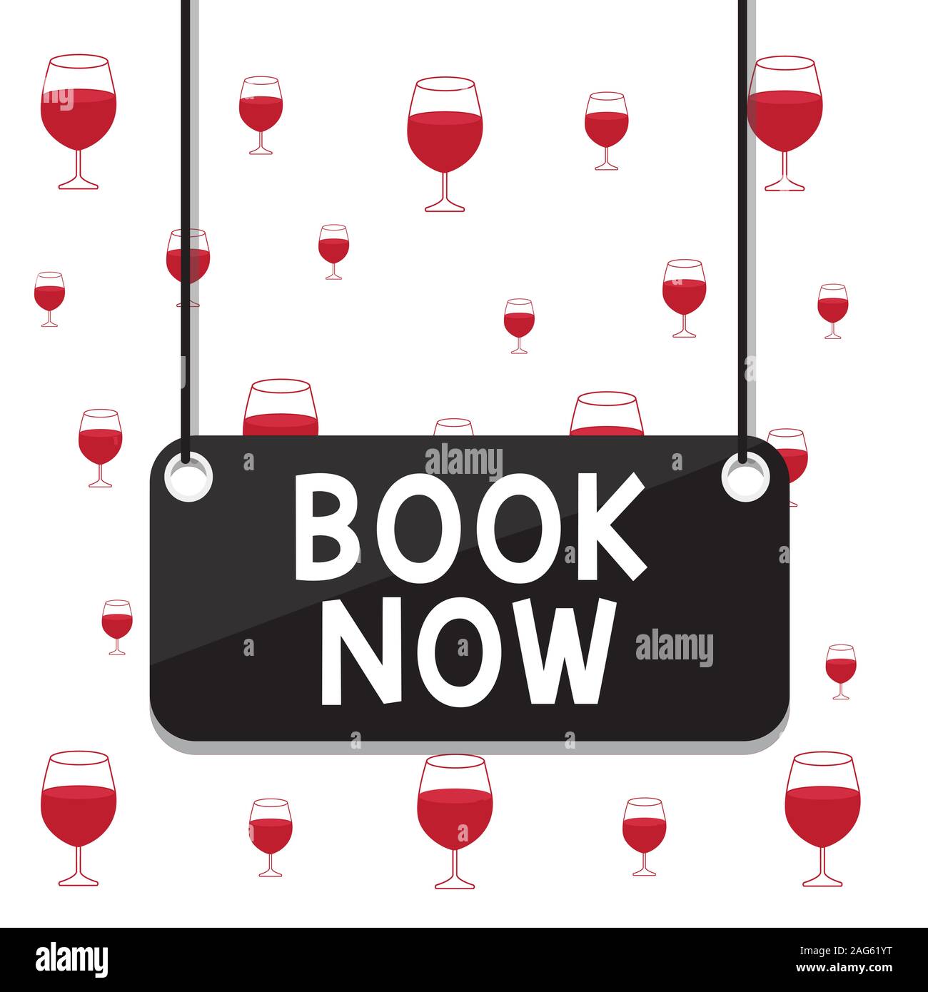 Text sign showing Book Now. Business photo text Make a reservation in ...