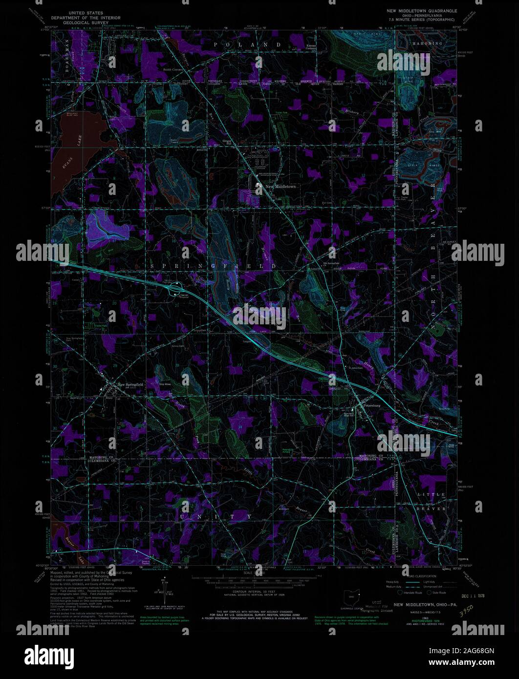 Middletown ohio map hires stock photography and images Alamy