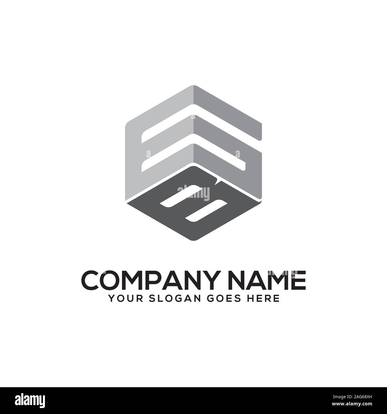 GB letter logo designs, initial name logo vector Stock Vector