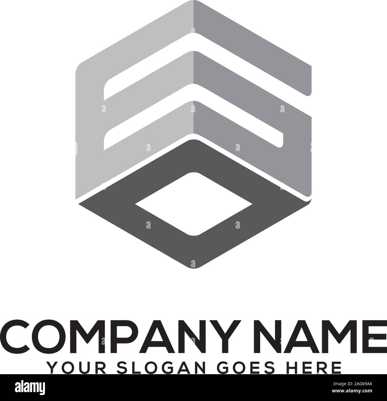 GD letter logo designs, initial name logo vector Stock Vector