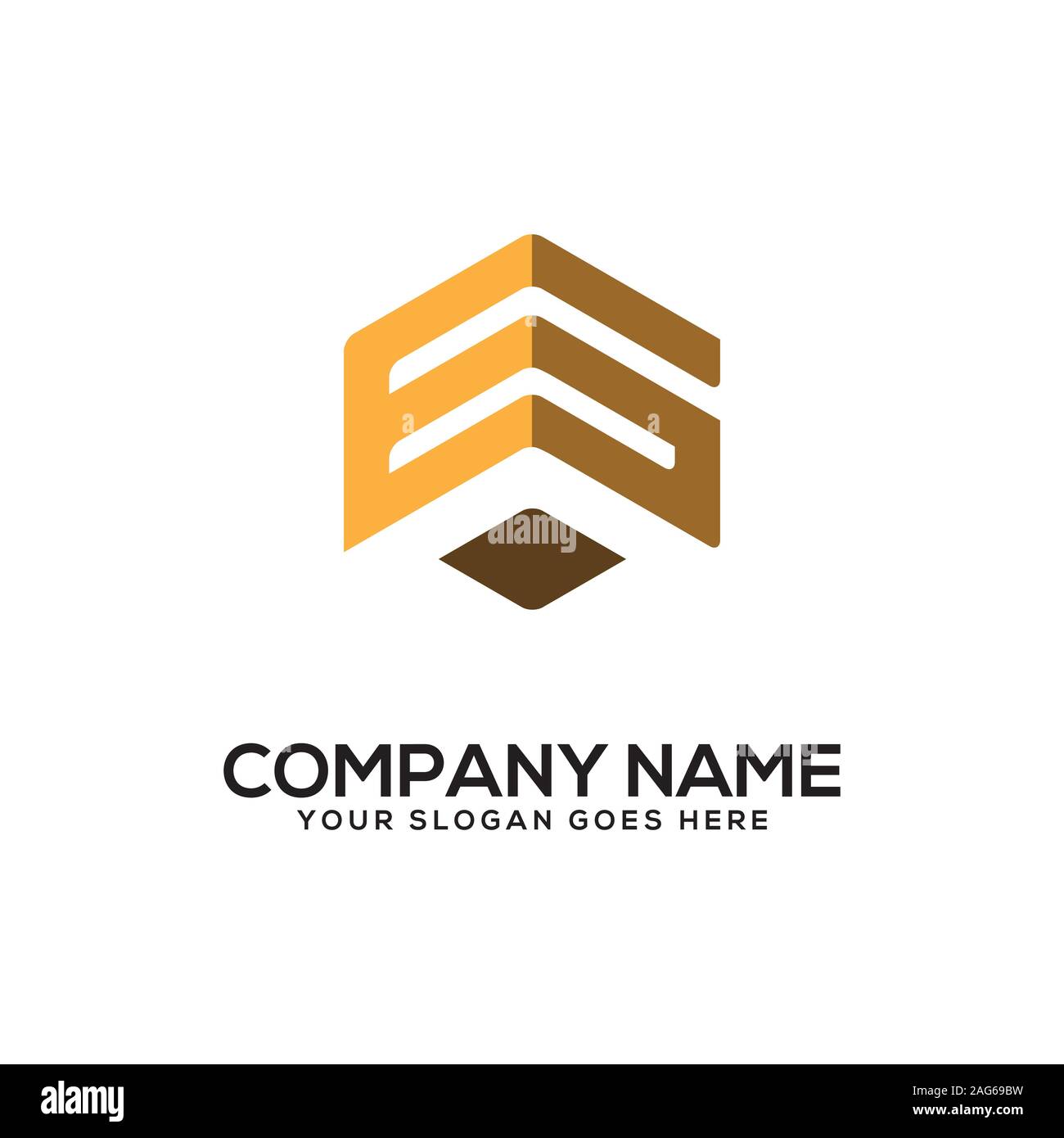 GD letter logo designs, initial name logo vector Stock Vector