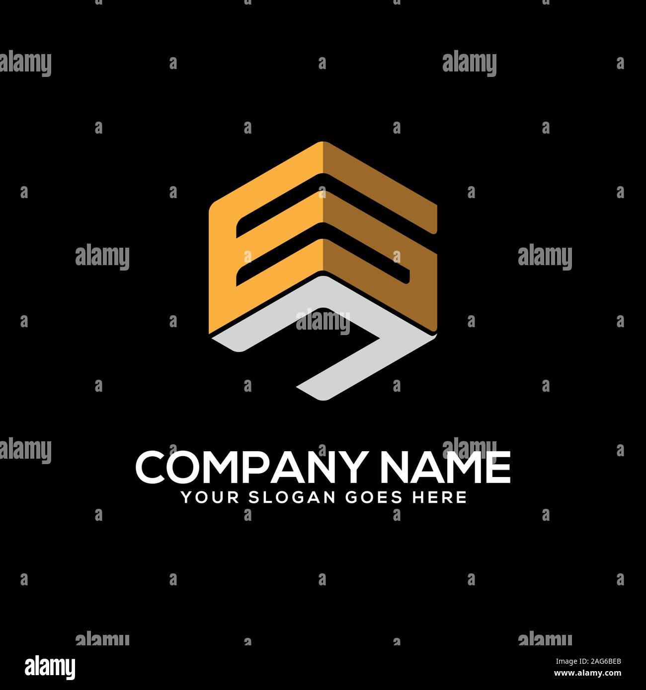 GN letter logo designs, initial name logo vector Stock Vector