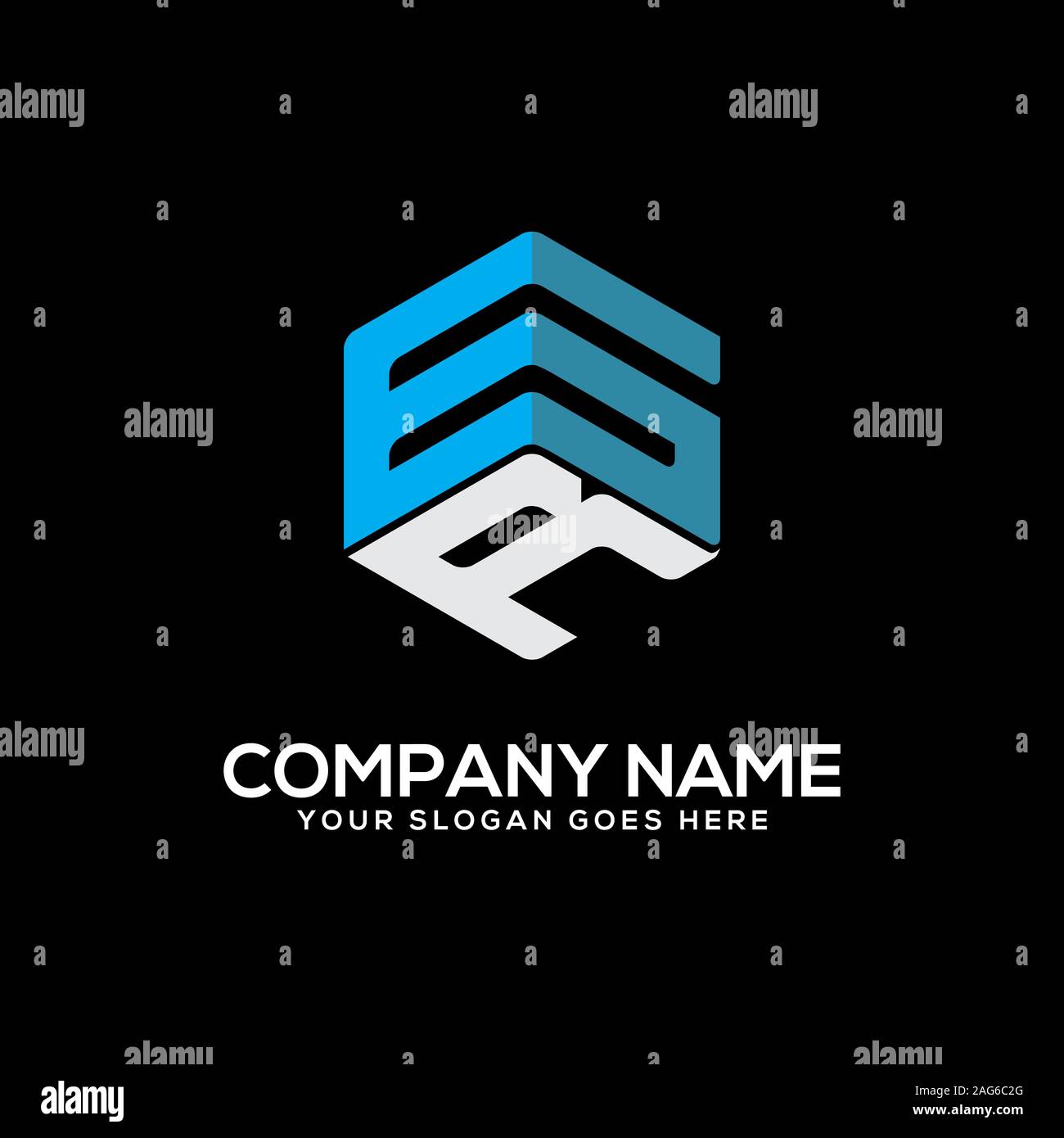 GR letter logo designs, initial name logo vector Stock Vector