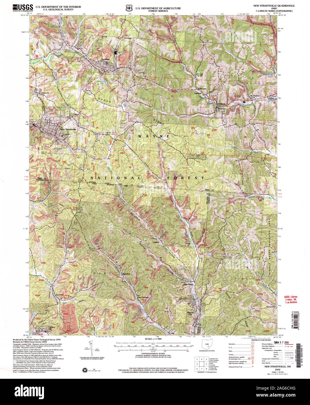 New straitsville ohio map hires stock photography and images Alamy