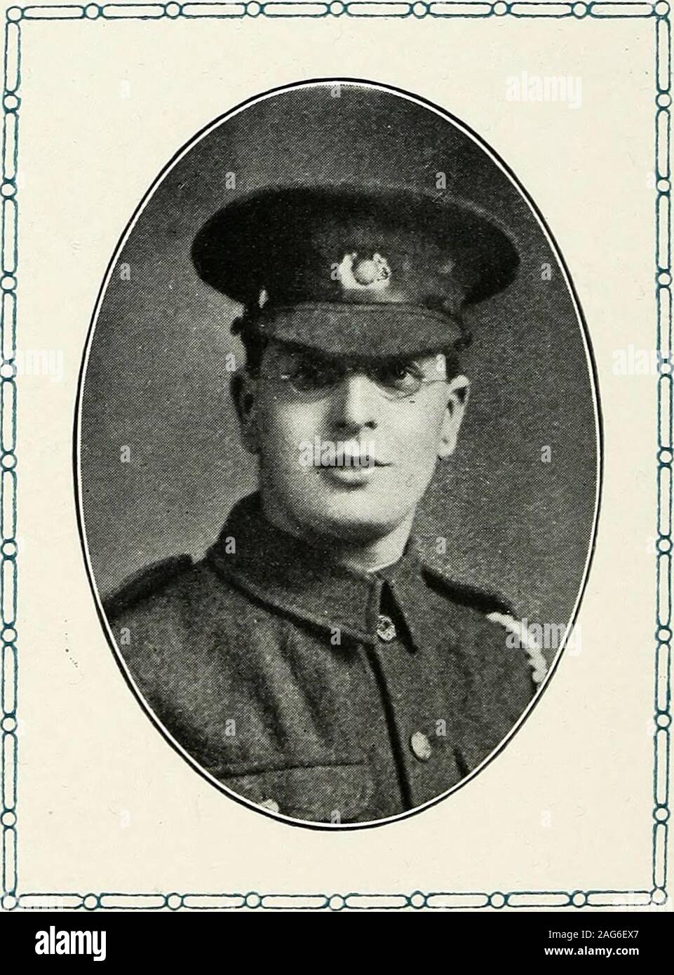 . Record of partners, staff and operatives who participated in the Great War, 1914-1919. .^€XSi1K^, Pte. J. W. OWEN.24th Manchester Regiment. Wounded. *^eX«$K3- tmx^. Pte. J. A. BRITTAN.Royal Marines. Gassed, *^ex«&lt;x3- ?%. Pte. J. W, Owen. 24th Manchester Regiment. Pte. J. W. Owen, Grey Room. Enlisted 10th June,1916, in the 24th Manchester Regiment. Wounded inFrance. Pte. James Alf. Brittan. Royal Marines. Pte. James Alf. Brittan, Grey Room. Enlisted 18thSeptember, 1915, in the Medical Unit, Royal Marines.Served in Egypt, Salonica, and gassed in France. Pte. Wm. Lee. 1st Royal Welsh Fusilie Stock Photo