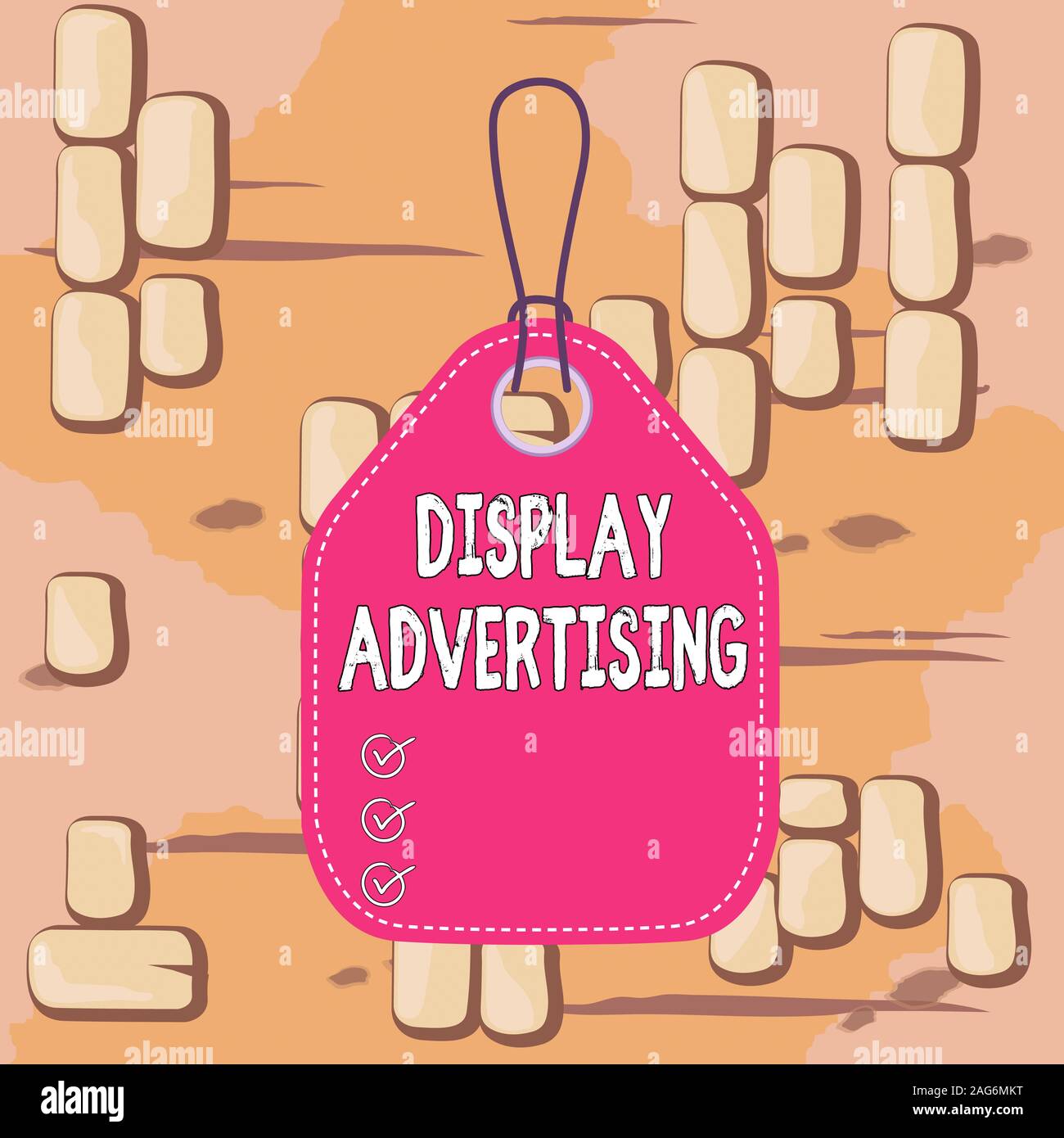 Word writing text Display Advertising. Business photo showcasing online ...