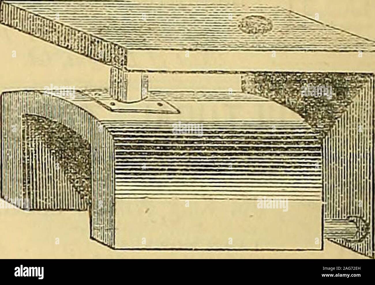 . The Gardeners' chronicle : a weekly illustrated journal of horticulture and allied subjects. These Boilers possess all the advantages of the old SaddleBoiler, with the following improvements—viz.. the water-spaceat back and over top of saddle increases the heating surface tosuch an extent that a PATENT DOUBLE L SADDLEBOILER will doabout twice the amount of work with the samequantity of fuel; the cost of setting is also considerably reduced,and likewise the space occupied ; at the same time these Boilersare simple in construction, and being made of wrought iron arenot liable to crack. They ar Stock Photo