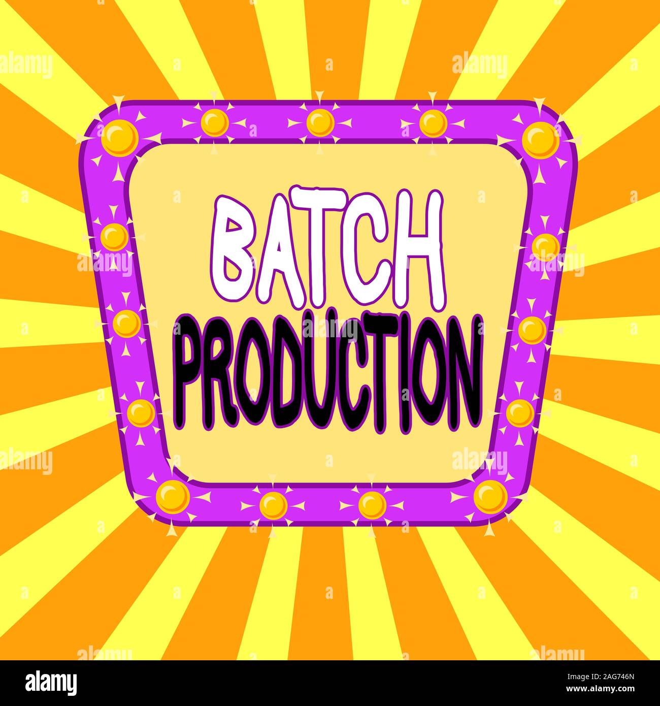 Handwriting text Batch Production. Conceptual photo products are ...