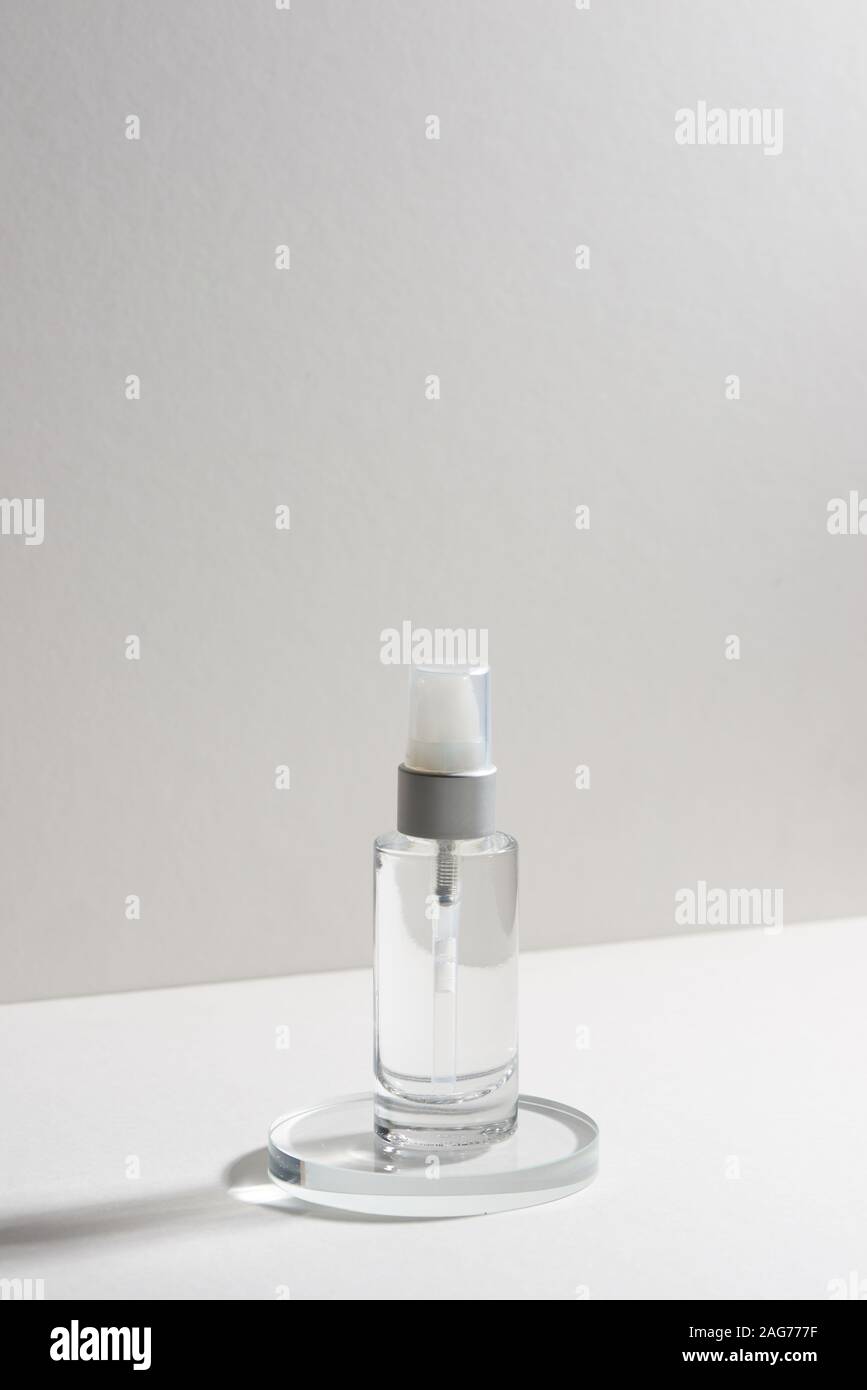 Beauty spray bottle isolated on white background Stock Photo - Alamy