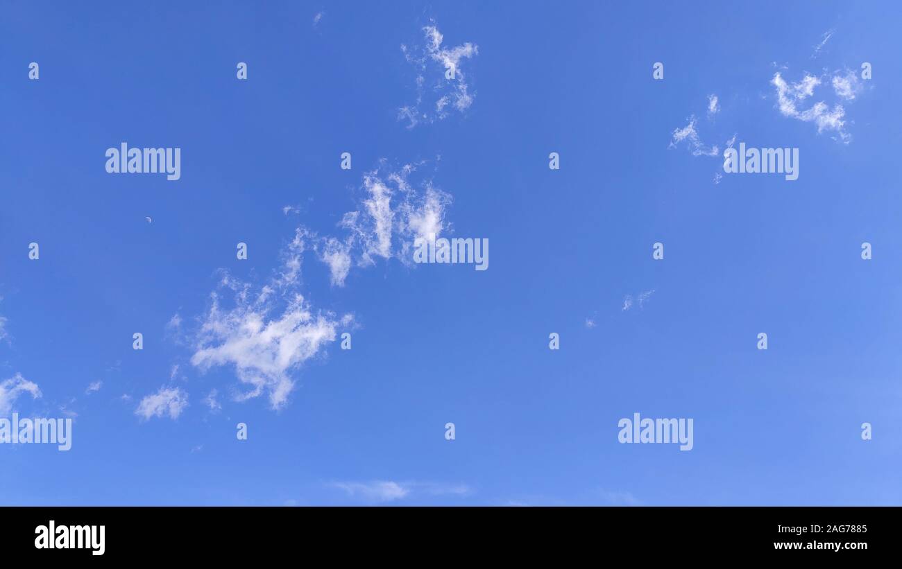 White cloud in blue sky Stock Photo