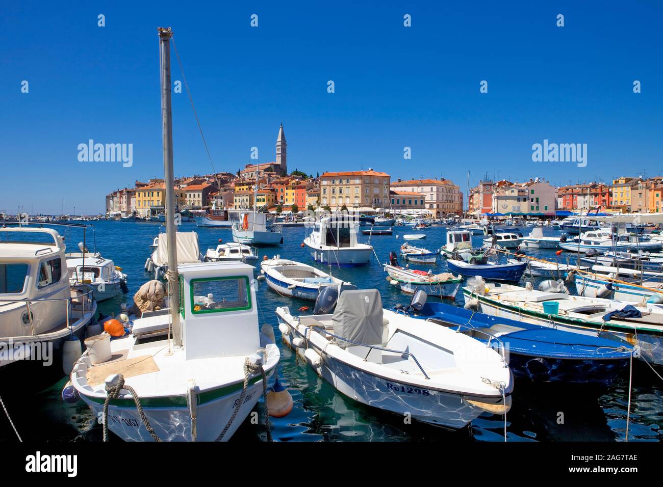 croatia, istria - town of rovinj Stock Photo