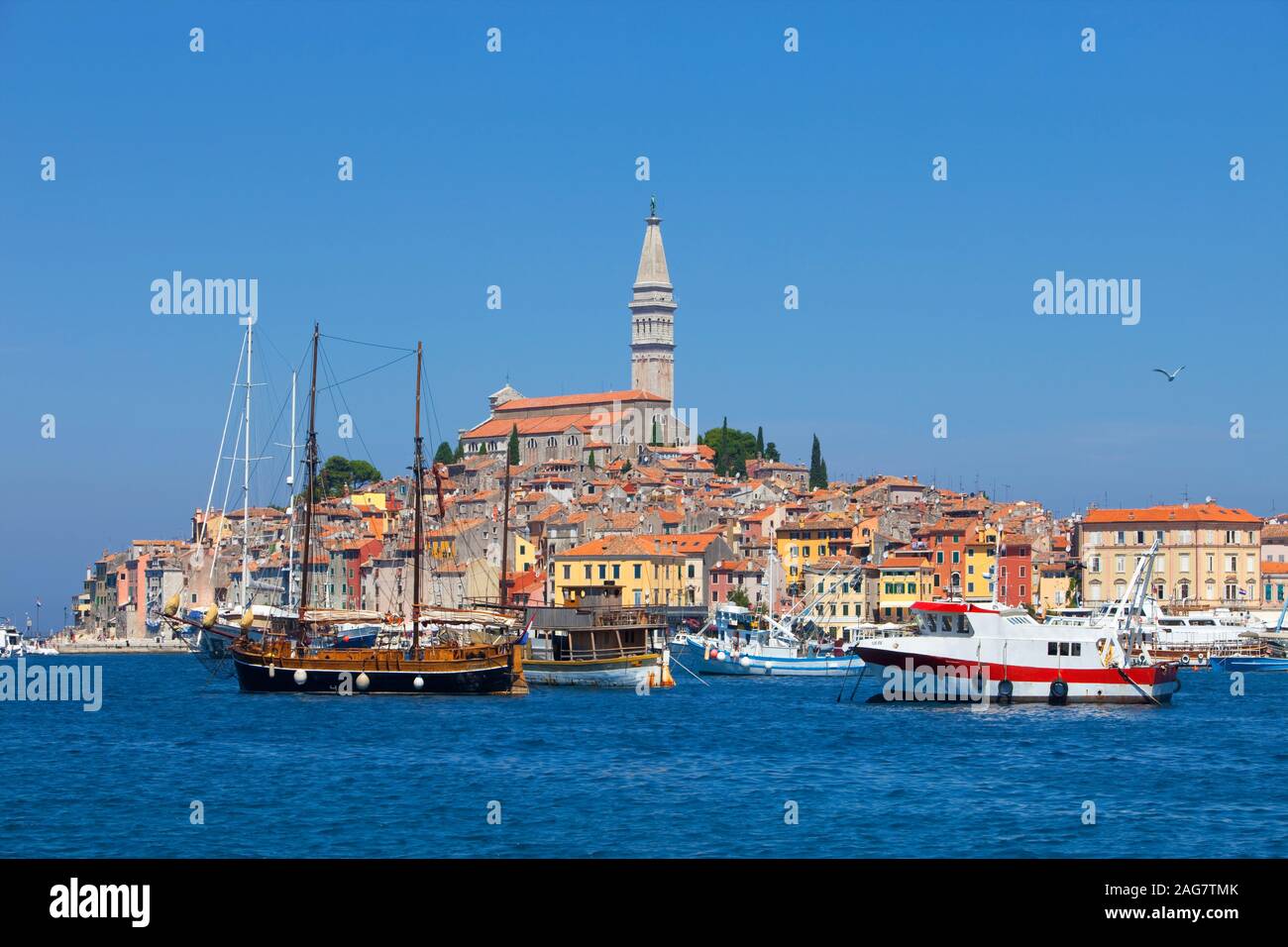 croatia, istria - town of rovinj Stock Photo