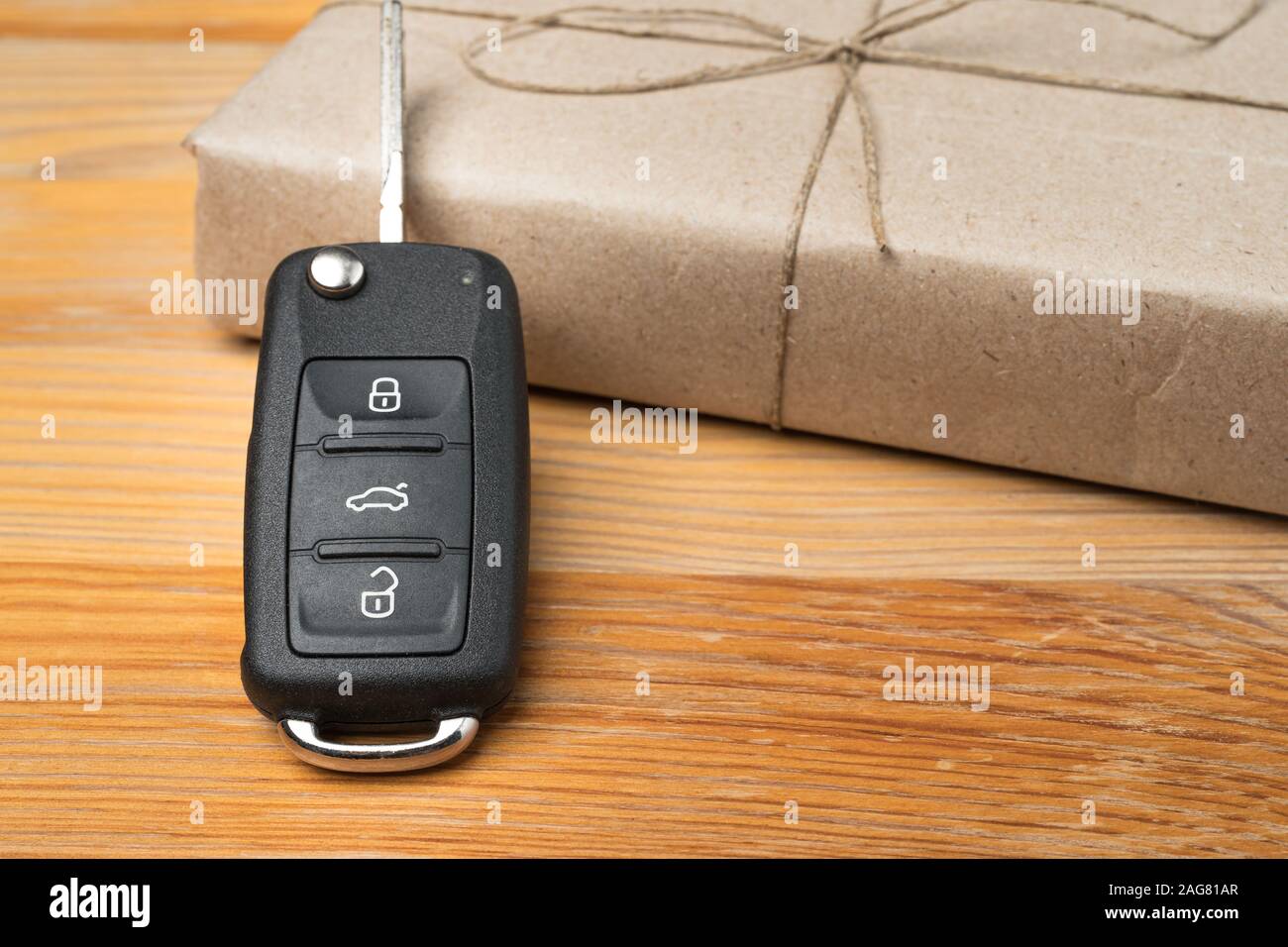 Gift Wrapped Car High Resolution Stock Photography And Images Alamy