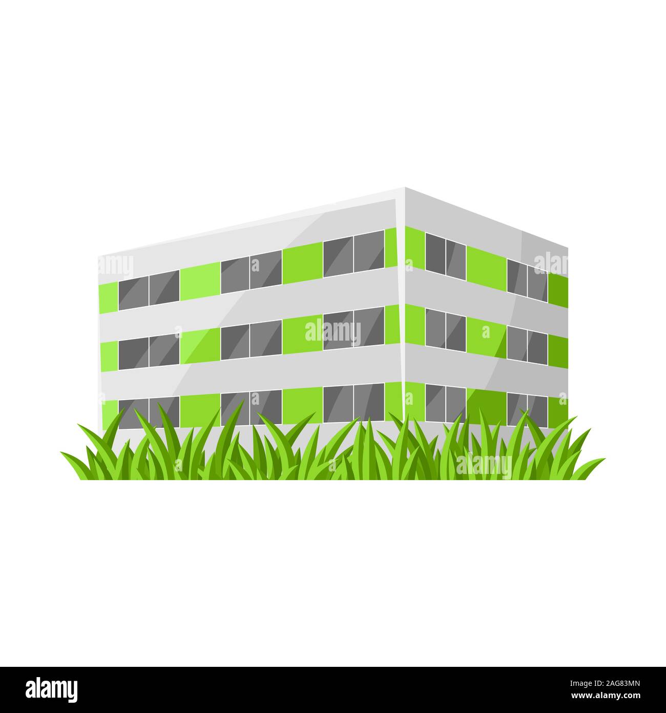 Green house concept illustration Stock Vector Image & Art - Alamy