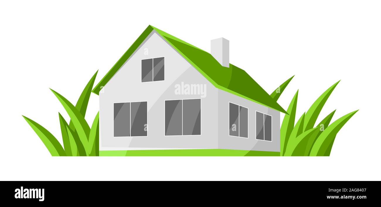Green house concept illustration Stock Vector Image & Art - Alamy