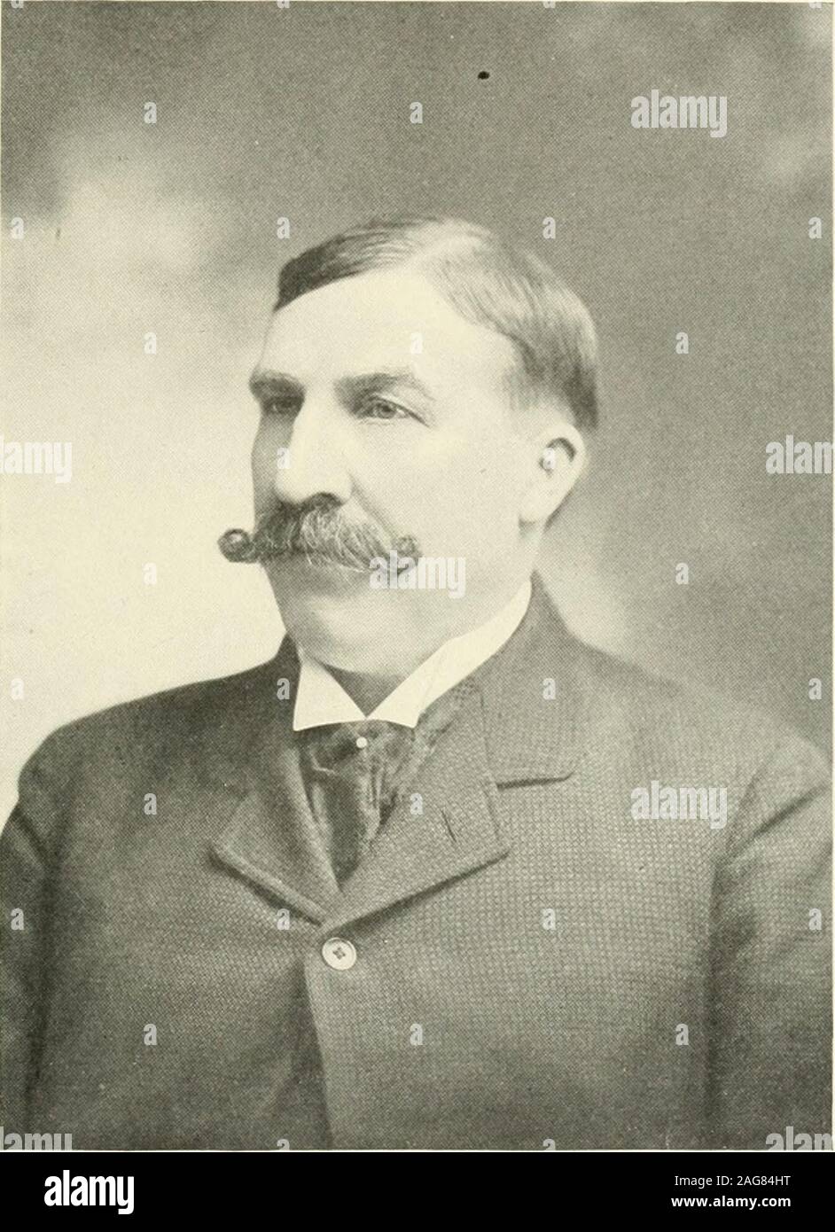 . A Biographical history of Nodaway and Atchison counties, Missouri : compendium of national biography. ille. Missouri; .saM. Xash, born in 1839, who lives at Wa-tonga, Indian Territory; .Andrew . Nash,born in 1842, who lives in St. Joseph, Mis-S(juri; Ejdia .asli. born in 1846, who isMrs. Jacks, of St. Joseph, Missouri; andSimeon E. Nash, who lives at St. Josepli.. GEORGE A. NASH Stock Photo
