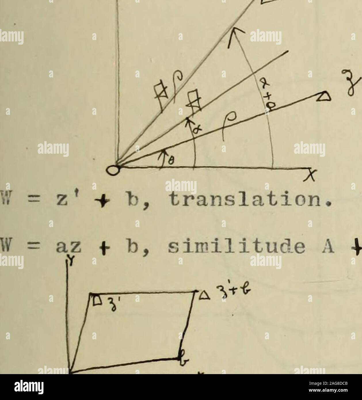 On Cauchy S Modulus Surfaces 6 Investigation Of Simple Cases I W Az 4 T The Transformation W Az V H Is A Linear Transformation Con Sisting Of Similitude A