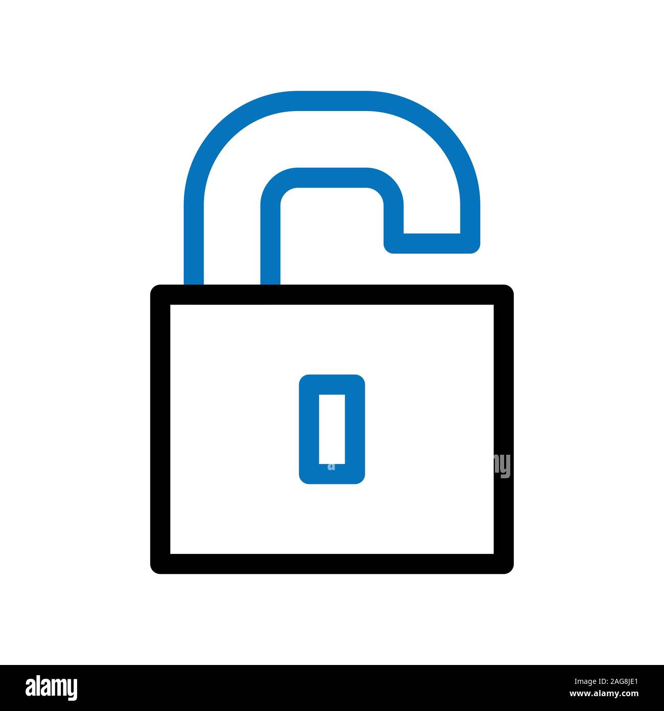 Unlock interface hi-res stock photography and images - Alamy
