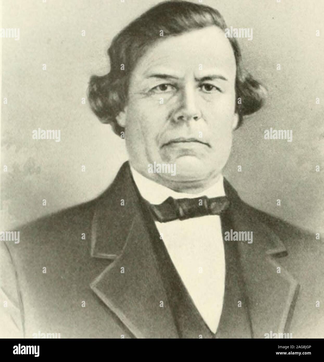 . A Biographical history of Nodaway and Atchison counties, Missouri : compendium of national biography. ??^rrn^ COL. AMOS GRAHAM Stock Photo