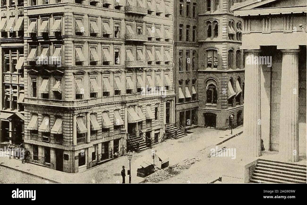 . Souvenir and programme of the Actors' Fund Fair, Madison Square Garden, May 2d, 3d, 4th, 5th, 6th, 7th, 1892. ip r1 P ir r Ti ii -•-? In EL*. MANHATTAN TRUST COMPANY BUILDING, COR. WALL AND NASSAU STREETS, NEW YORK. Manhattan Trust Company, Capital and Surplus, $1,220,000. TRANSACTS A GENERAL TRUST AND BANKING BUSINESS. Francis Ormoxd French, August Belmont, .... New York C. C. Baldwin, .... New York H. W. Cannon, .... New York T. J. Coolidge, Jr., . . Boston R. J. Cross, New York John N. A. Griswold, . New York John R. Ford New York DIRECTORS, 18Q2. New York ; John Kean, Jr., H. O Northcote Stock Photo