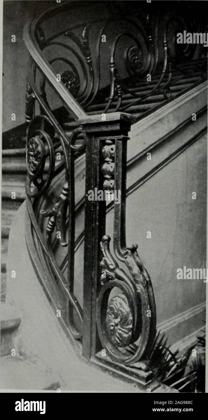 . Architect and engineer. FIG. P—A DESIGN BY GABRIEL 96 THE ARCHITECT AND ENGINEER. PIG. 7—AN EIGHTEENTH CENTURY STAIR RAIL MARCH, 1927 97 Stock Photo