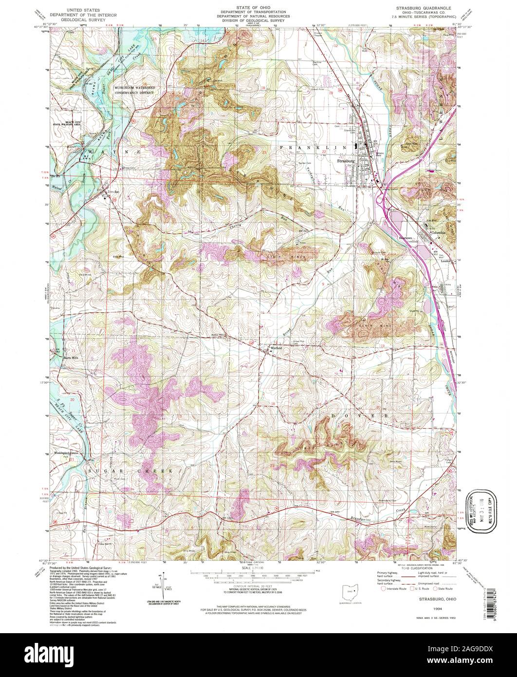 Map of strasburg hires stock photography and images Alamy