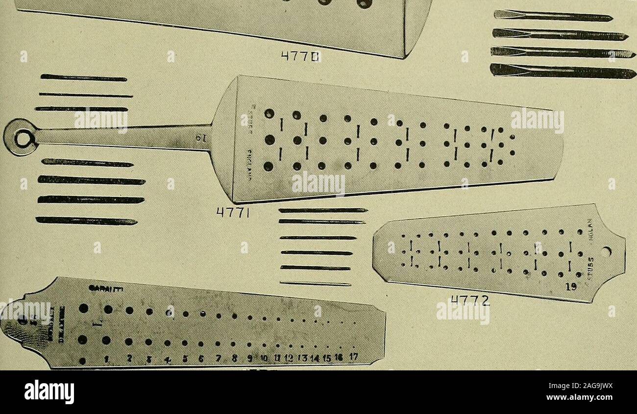 20th-century-catalogue-of-supplies-for-watchmakers-jewelers-and-kindred-trades-screw-plates-adjustable-with-taps-no-4766-adjustable-screw-plate-with-4-taps-10-85-4766n-4-nickel-plated-1-10-4767