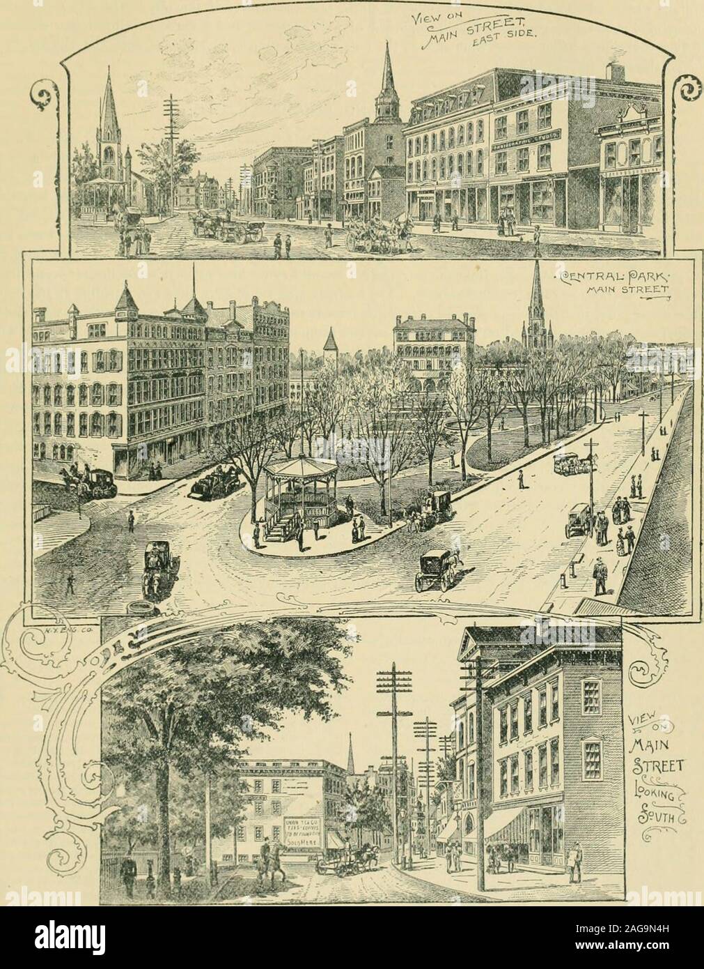 Connecticut of to-day : its chief business centres. Illustrated. 1890.  aters into the Quinnipiac at Plainville, and thus passing into the Sound at  New Haven; another formingan important branch of the
