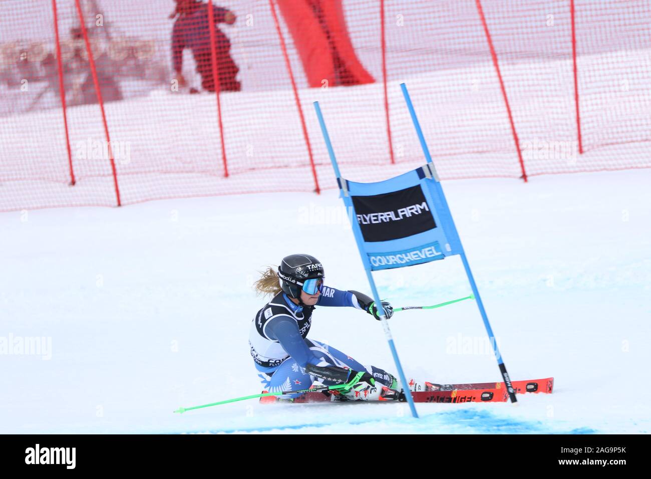 Courchevel France Dec 17 219 Alice Robinson Of New Zealand Competing In Women S Giant Slalom Audi Fis Alpine Ski World Cup 2019 20 Skiing Wintersports Stock Photo Alamy