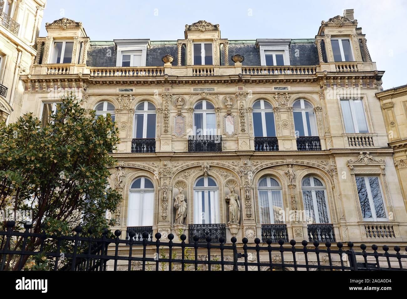 La Païva Mansion - Paris - France Stock Photo