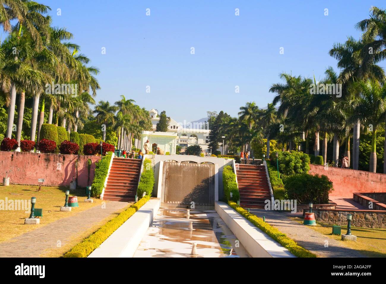 Panchkula, Haryana   India - December 03 2019: Yadavindra Gardens, Also 