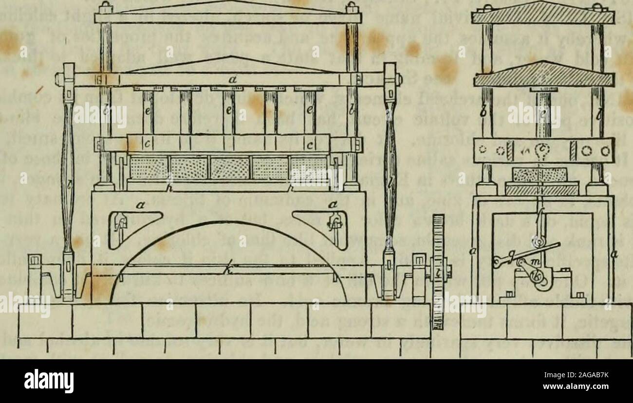 A Dictionary Of Arts Manufactures And Mines Containing A Clear Exposition Of Their Principles And Practice Their Boxes As The Pistonrods Passed Down The Other Side Of The Inclined Way