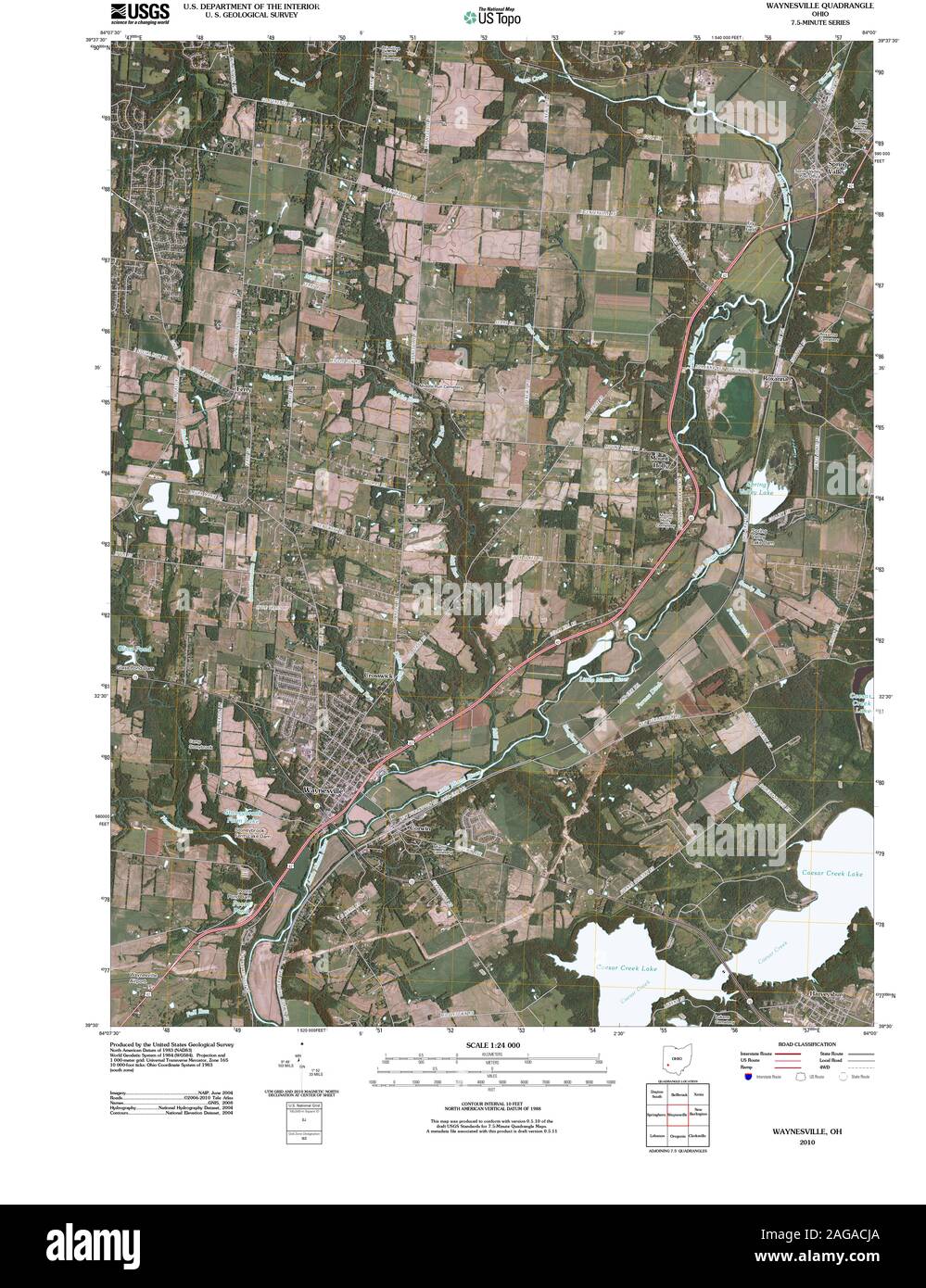 Map of waynesville hires stock photography and images Alamy