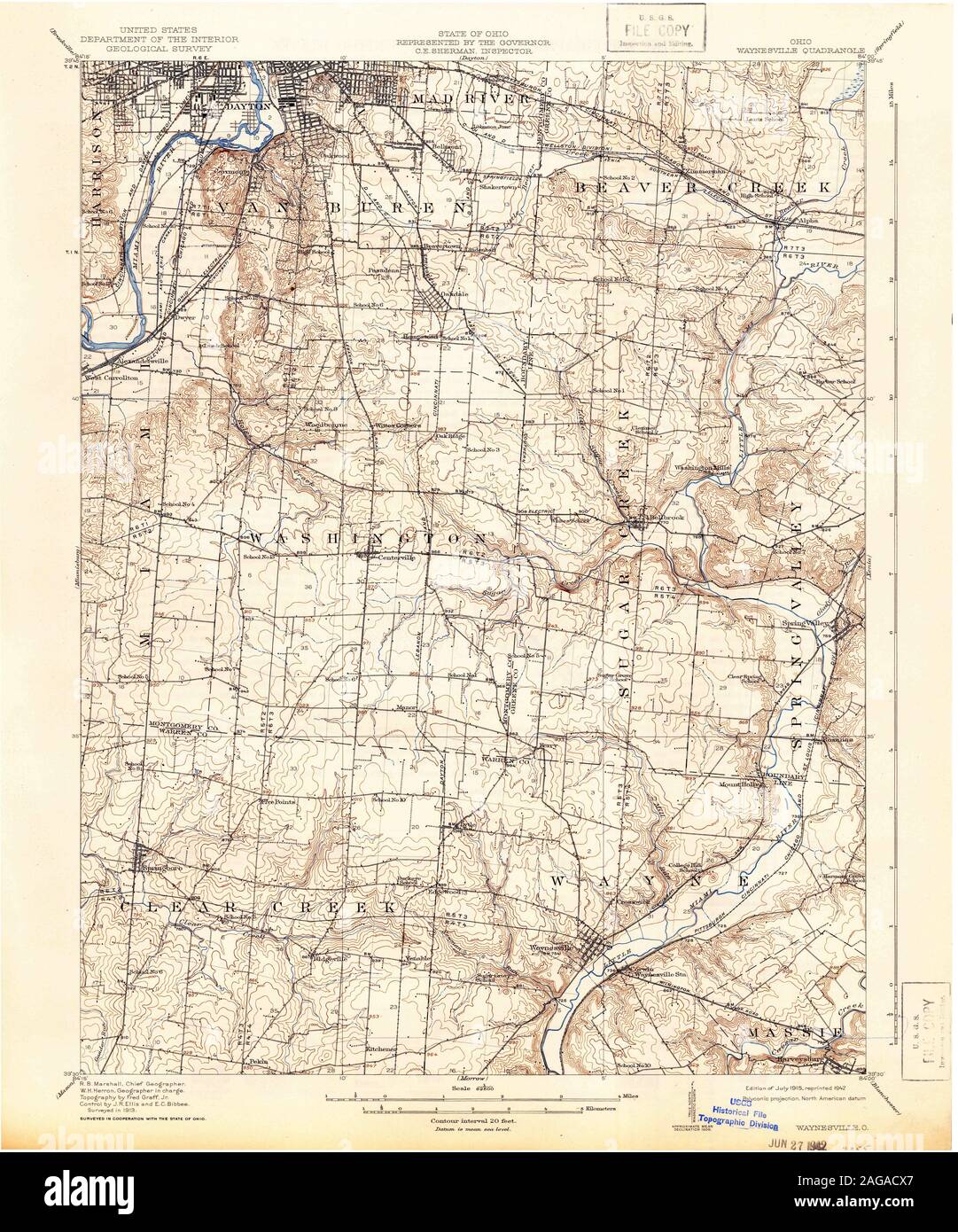 Map of waynesville hires stock photography and images Alamy