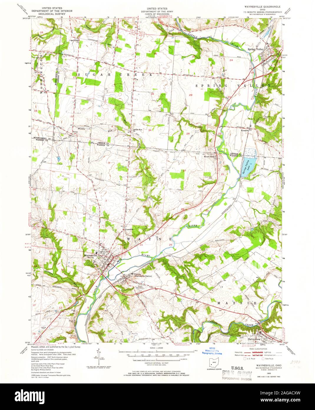 Map of waynesville hires stock photography and images Alamy