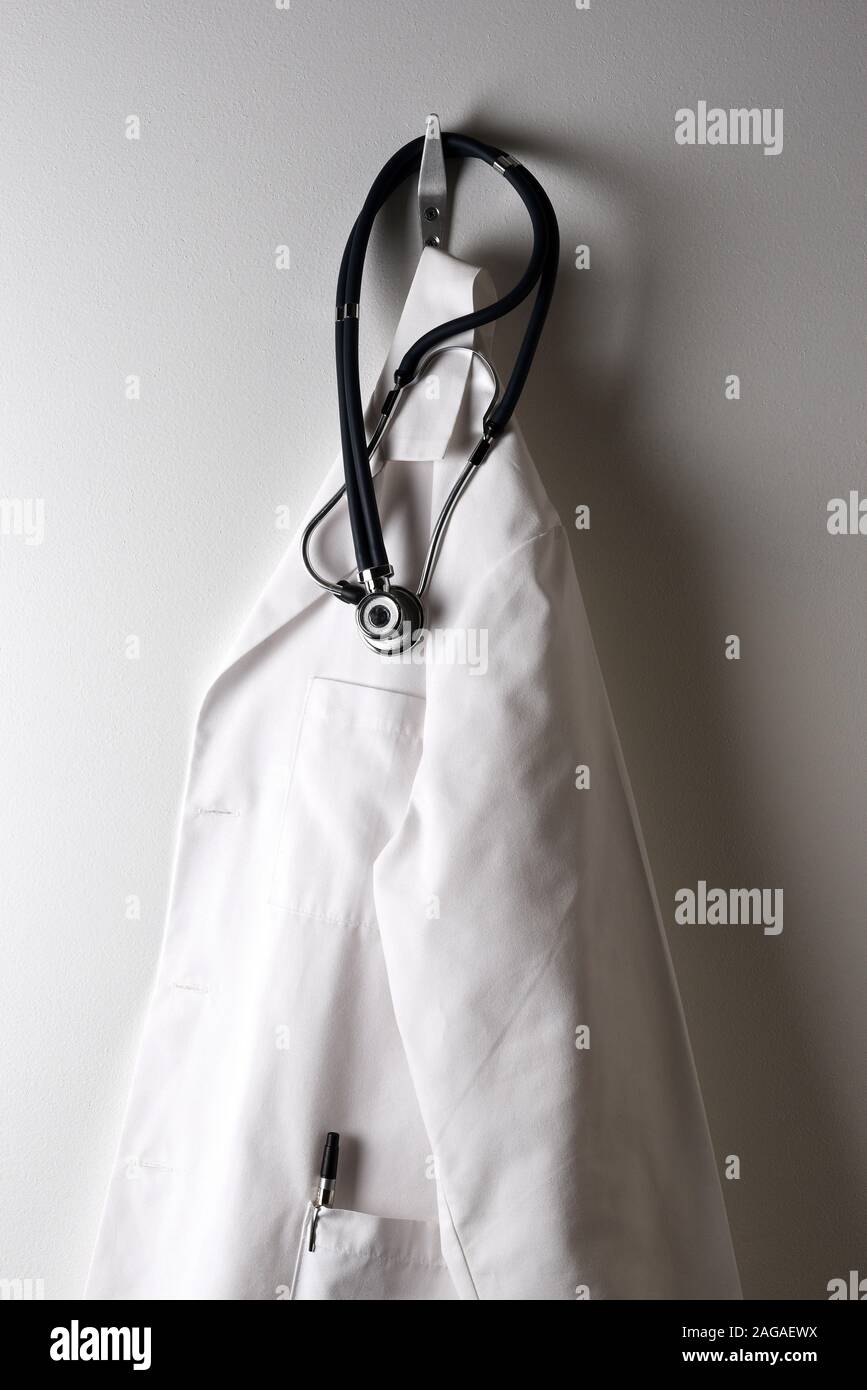 Lab coat hanging hires stock photography and images Alamy