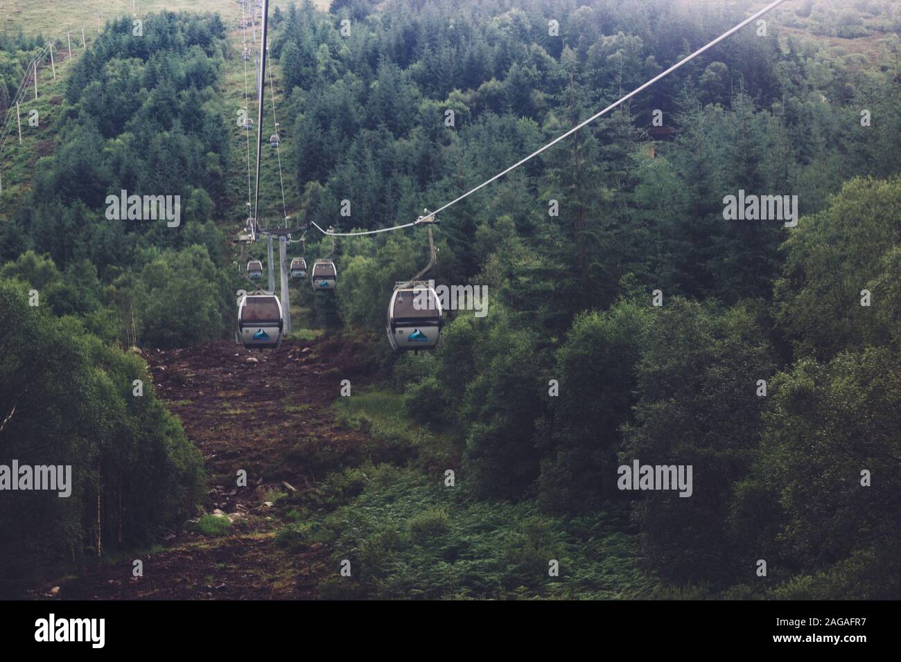 Funicular Ropeway Funicular ropeway mountain cableway hi-res stock photography and images ...