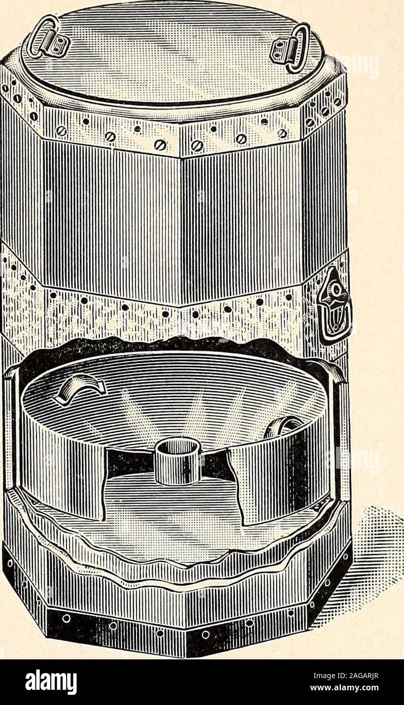. Annual report of the North Carolina Agricultural Experiment Station. Fig. 1.—Insulated Metalic Can. Fig. 2—Insulated Wood Jacketed Can. Stock Photo