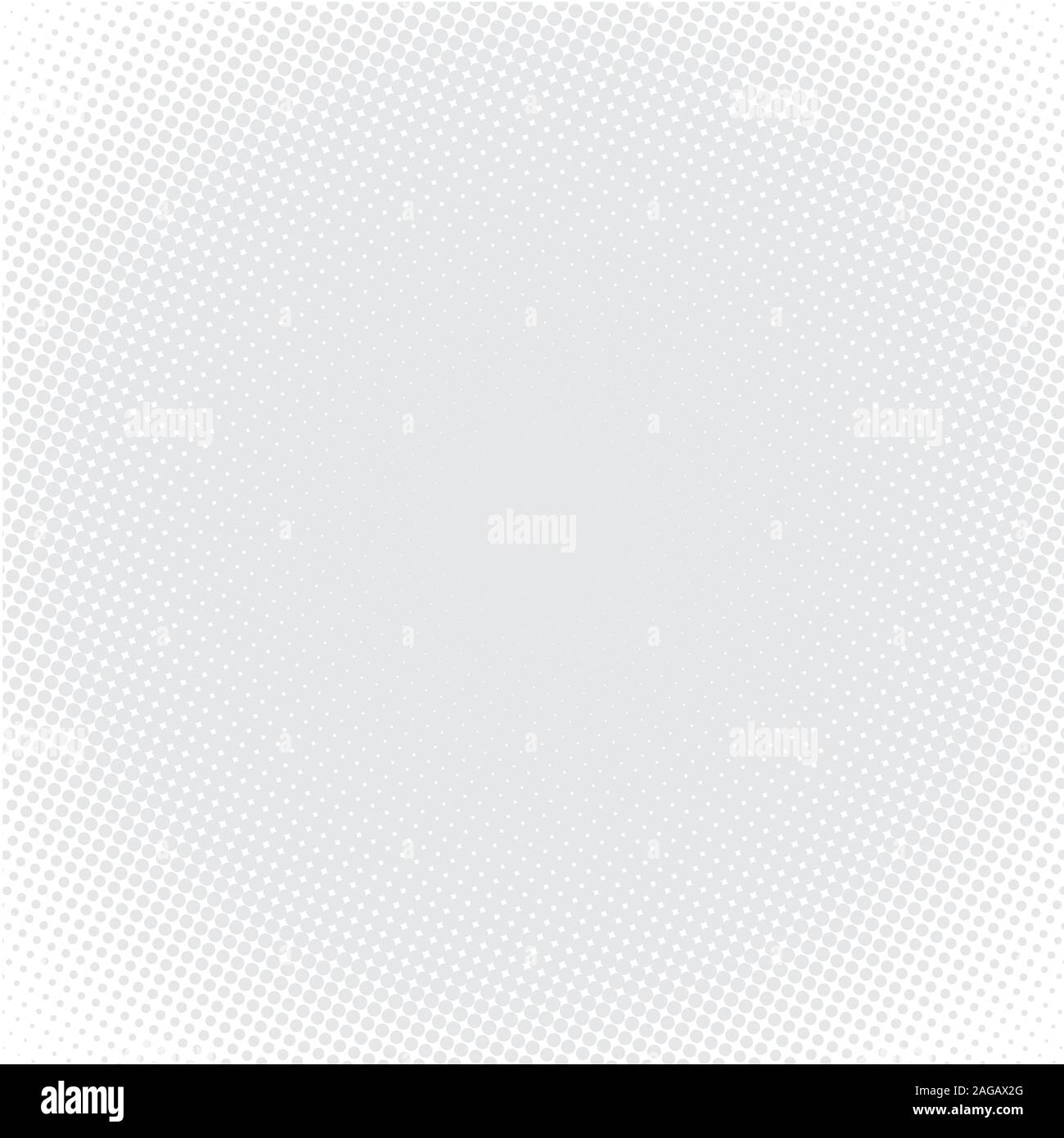 Gray dots on white background Stock Photo