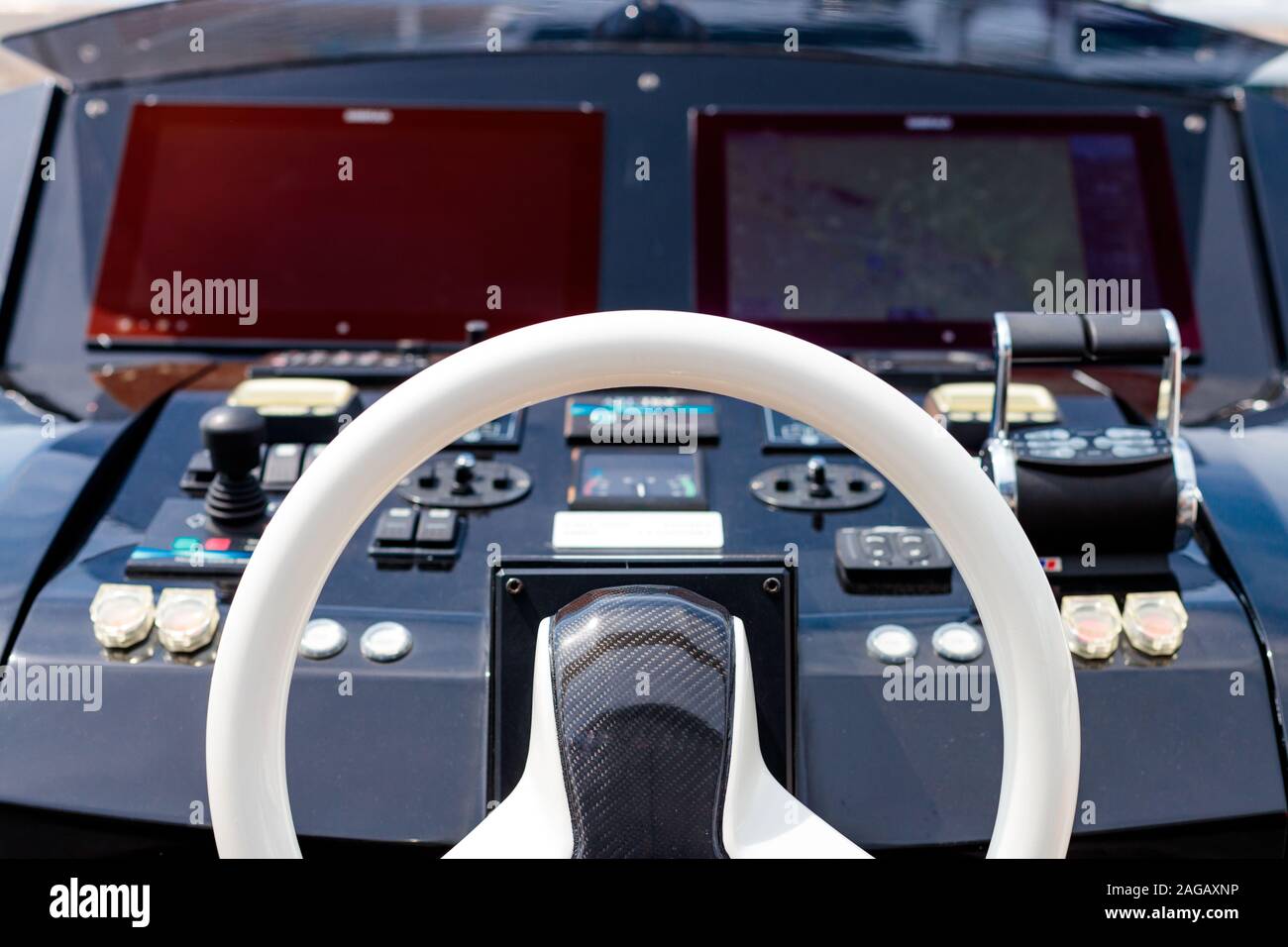 Ship Bridge Helm High Resolution Stock Photography and Images Alamy