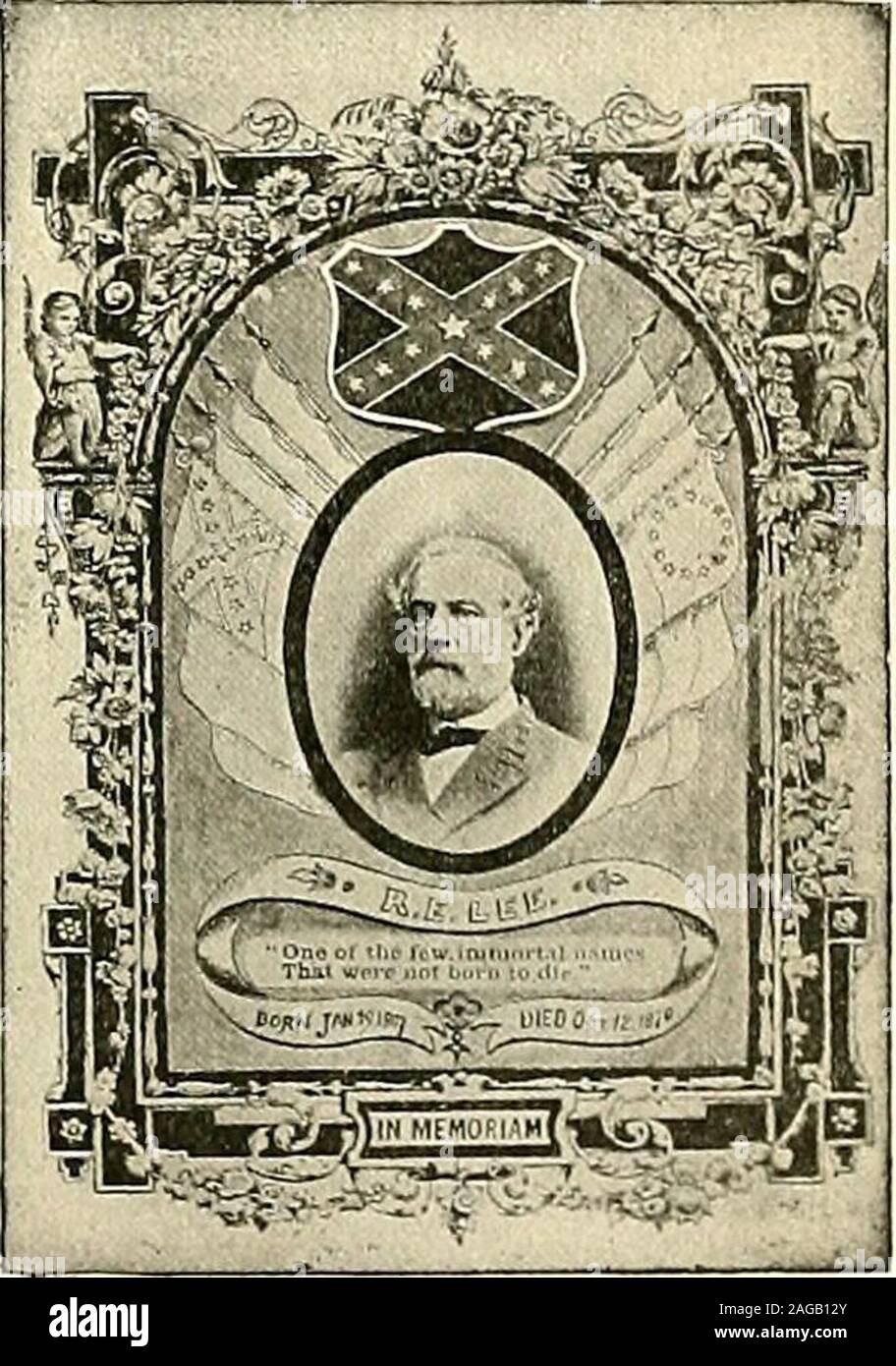 . Gen. Robert Edward Lee; soldier, citizen, and Christian patriot. omplished no more thanMcClellan had done, was driven from itas McClellan had been, and soughtrefuge on the James as McClellan haddone, for which McClellan was dis-honored, yet Grant was applauded. Bycontinuing these flank movements, atno time able to break General Leeslines, he finally drew General Lee oveito Petersburg, and failing, during thewinter of 1864 and 1865, to break throughthe lines, although they were extendedfrom Richmond to and beyond Petersburg, General Grant was forcedto employ the same tactics—extending his lef Stock Photo